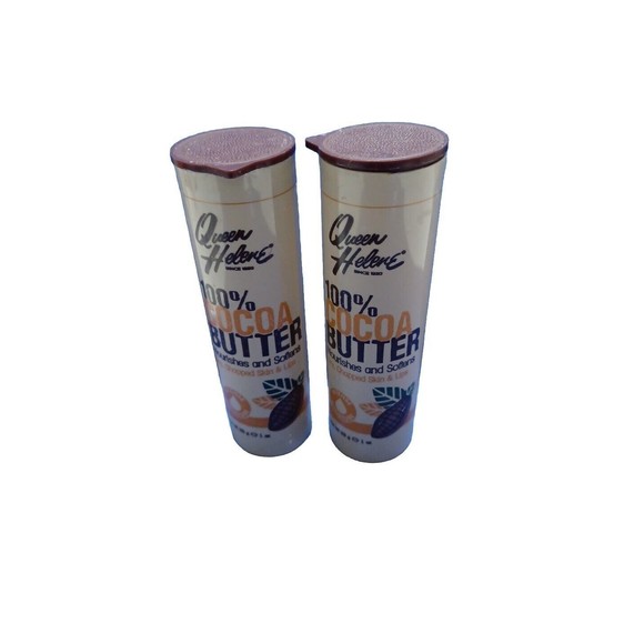 4 Queen Helene 100% Cocoa Butter Stick Dry Skin 1oz Chapped Lips Stretch mark - Picture 7 of 7